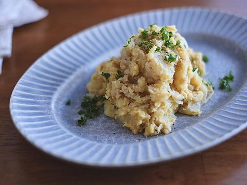 フライパン1つで！和風カルボポテサラ