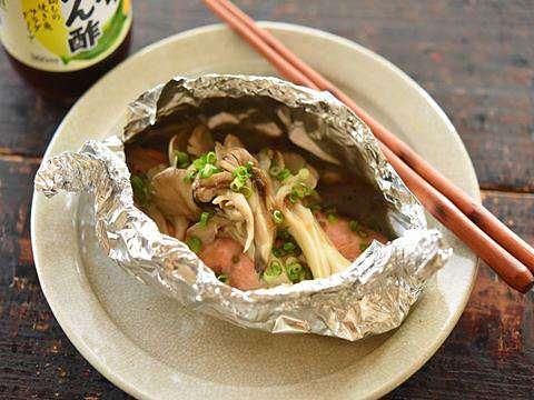 鮭と舞茸のホイル焼き