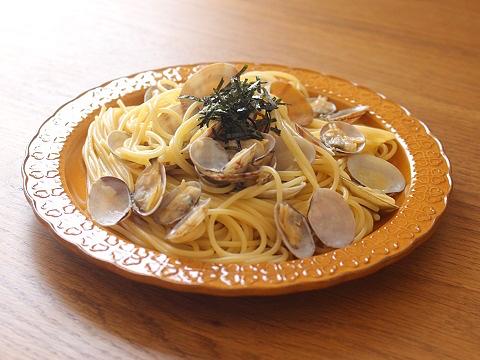 昆布ぽん酢香るあさりのスパゲティ