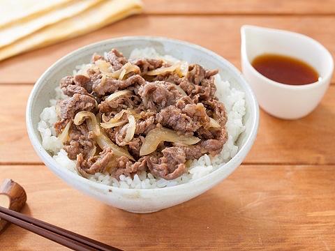 まる生Wおろしぽん酢牛丼