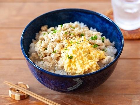 鶏ひき肉で簡単チキン南蛮丼