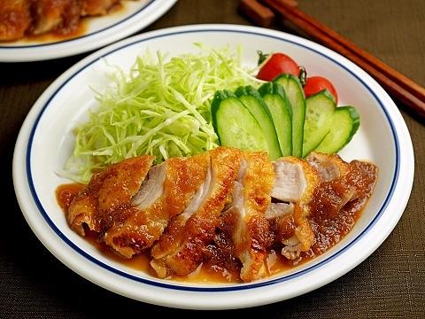 昆布つゆで簡単！鶏の照り焼き