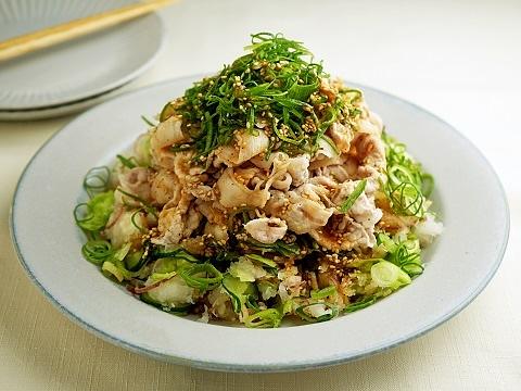 おろしたっぷり豚しゃぶサラダ