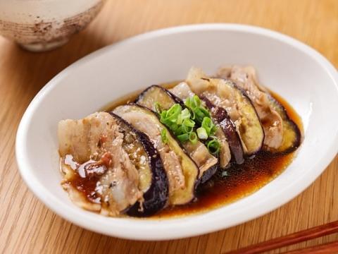 豚なすの梅ぽん照りだれ