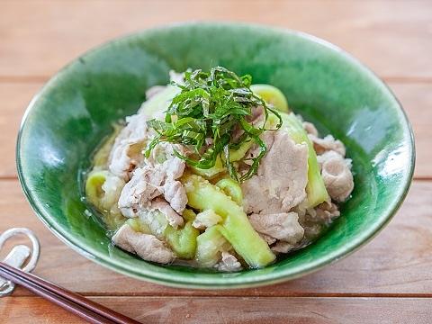 豚肉となすのおろし和え