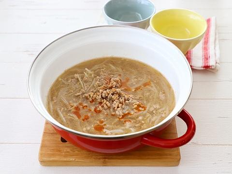 食材ふたつ！担々風鍋